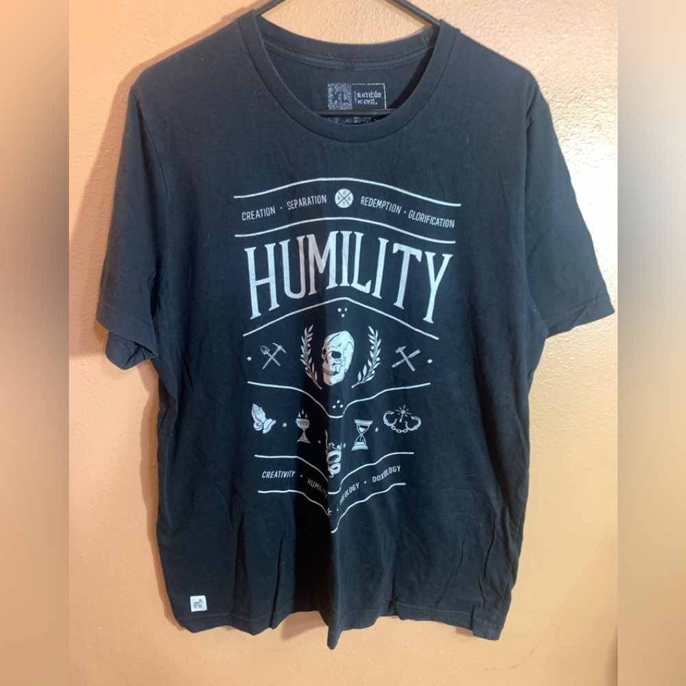 Humble Beast Black Humility Graphic T-Shirt -XL